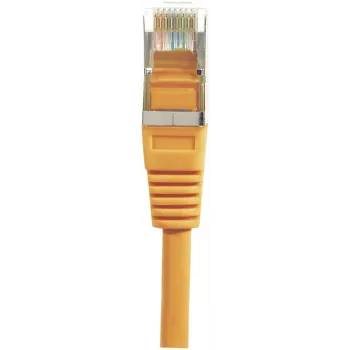 EXERTIS CONNECT Cat6 F/UTP patchkaapeli, oranssi, 3,0 m, ohut snagless boot 234130