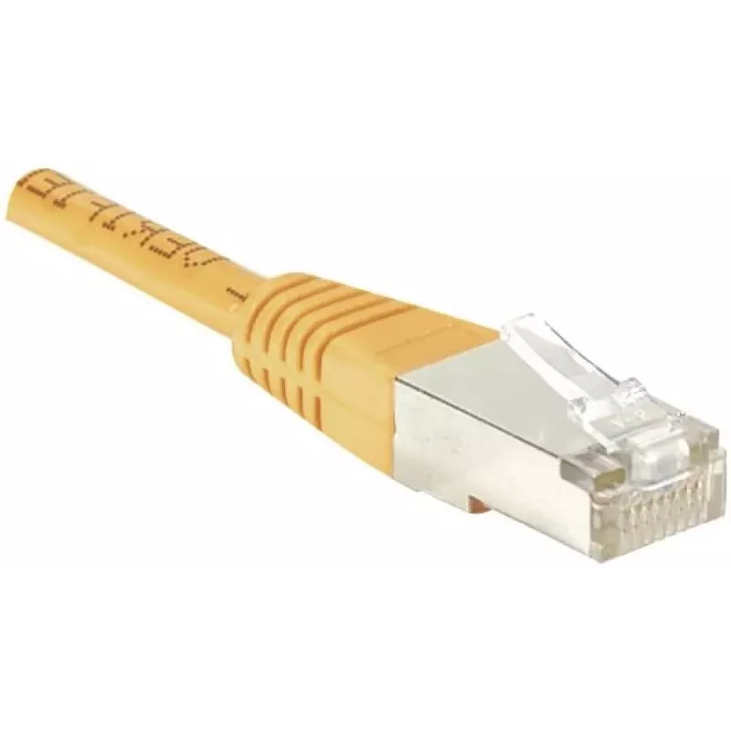 EXERTIS CONNECT Cat6 F/UTP patchkaapeli, oranssi, 3,0 m, ohut snagless boot 234130