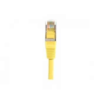 EXERTIS CONNECT Cat.5e F/UTP verkkopatchkaapeli, RJ45, keltainen, 1,0 m 847151