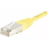 Exertis Connect 842301 Cat.6 F/UTP -patch-kaapeli, 3 m, keltainen, Slim Bend Protection