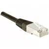 EXERTIS CONNECT Cat.5e F/UTP patchkaapeli, RJ45, musta, 1,0 m 847156
