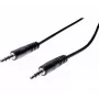 EXERTIS CONNECT 5m 3,5mm stereoäänikaapeli uros-uros, musta 108567