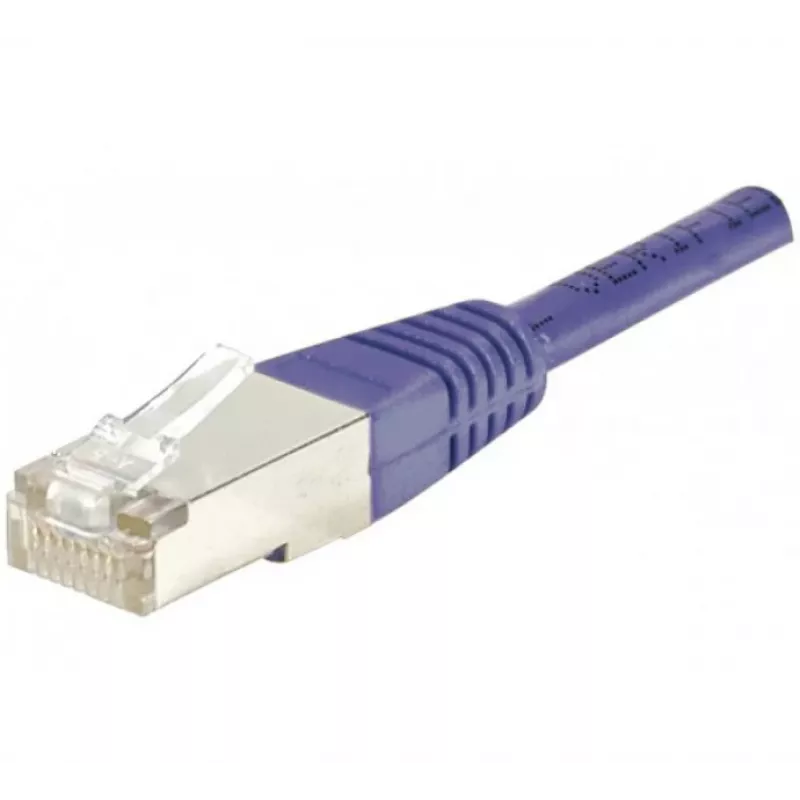 Exertis Connect 234180 Cat6 F/UTP patchkaapeli, 2 m, violetti