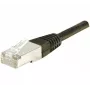 Exertis Connect 234280 Cat.6 F/UTP -patch-kaapeli, 20 m, musta, Slim Bend Protection