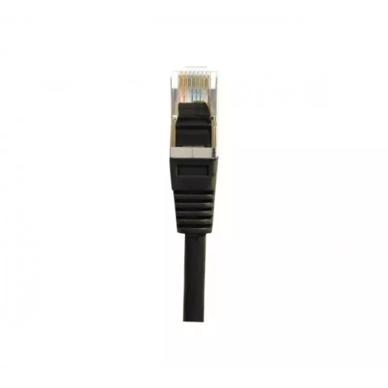 Exertis Connect 234280 Cat.6 F/UTP -patch-kaapeli, 20 m, musta, Slim Bend Protection