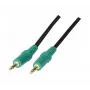 EXERTIS CONNECT audiokaapeli, 3,5 mm stereo plugi–plugi, 1,8 m, musta EXC108895