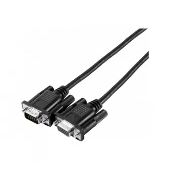 EXERTIS CONNECT SVGA-näyttökaapeli Eco, 15-napainen HD D-Sub plugi–pistorasia, 3,0 m, musta – edullinen näyttökaapeli peruskäyttöön (117810)