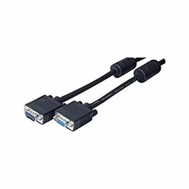 EXERTIS CONNECT SVGA-näyttökaapeli, 15-napainen HD D-Sub plugi–pistorasia, 2,0 m, musta 119800