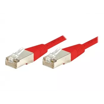 EXERTIS CONNECT Cat.6 F/UTP verkkokaapeli, punainen, 7,0 m, Slim Snagless 243570