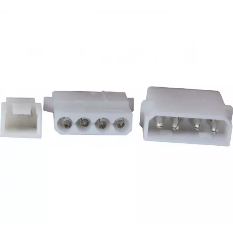 EXERTIS CONNECT Molex – 3-pin tuuletinliitin virtasovitinkaapeli 15 cm (EXC146851)