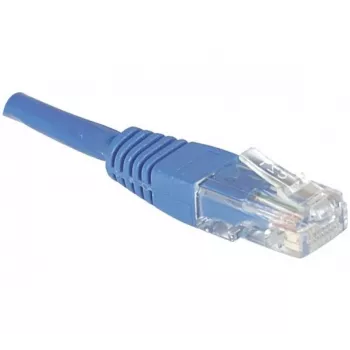 EXERTIS CONNECT CAT.6 U/UTP verkkokaapeli, 1,5 m, sininen, RJ45, lukituskielekkeen suojaus 246740