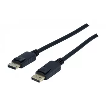EXERTIS CONNECT DisplayPort 1.4 -kaapeli 8K, uros-uros, musta, 5,0 m 127024