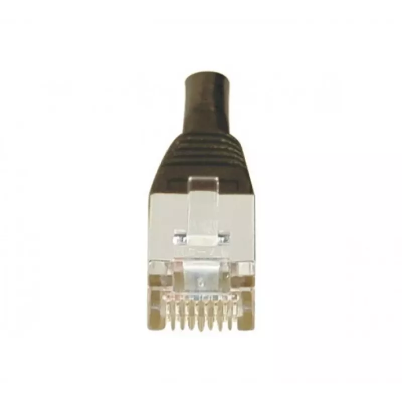 EXERTIS CONNECT Cat.6 F/UTP -patchkaapeli, 25 m, musta, RJ45, Slim Snagless Boot 234290