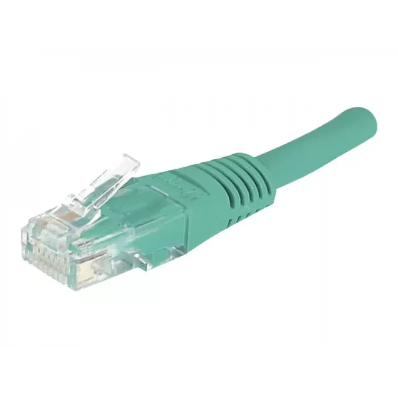 Exertis Connect Cat6 U/UTP -patchkaapeli RJ45 - RJ45 3m vihreä valettu 244730