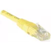 EXERTIS CONNECT Cat6 U/UTP -patchkaapeli, RJ45, keltainen, 1,5 m, Snagless EXC245740
