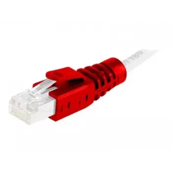 EXERTIS CONNECT RJ45 taittumissuoja, punainen, 10 kpl:n pakkaus 253014
