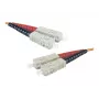 Exertis Connect SC/UPC–SC/UPC Multimode Duplex kuitu-kaapeli, OM2 50/125 µm, LSZH, 1 m, oranssi 392691