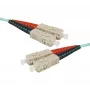 Exertis Connect OM3 SC Duplex–SC Duplex kuitu-kaapeli, aqua, 30 m 392759