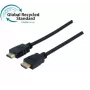 Exertis Connect HDMI 2.0 High-Speed -kaapeli, 4K, HDMI Type-A uros–HDMI Type-A uros, kullattu, musta, 1,0 m (127980)
