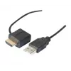 EXERTIS CONNECT High-Speed-HDMI-kaapeli Ethernetillä 7,5 m aktiivisirulla EXC128939