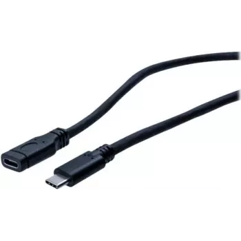 EXERTIS CONNECT USB 3.1 Gen 1 USB-C jatkokaapeli, 1 m, 5 Gbps 150340