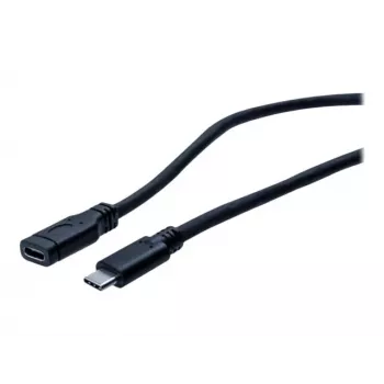 EXERTIS CONNECT USB 3.1 Gen 1 USB-C jatkokaapeli, 1 m, 5 Gbps 150340
