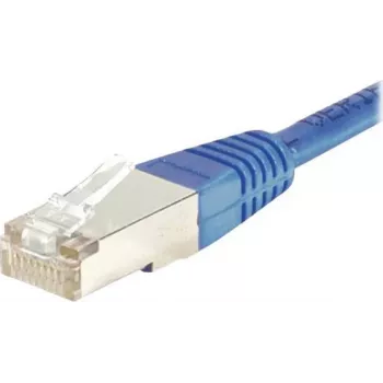 EXERTIS CONNECT Cat5e F/UTP Ethernet-patchkaapeli, RJ45, sininen, 0,7 m 231310