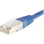 EXERTIS CONNECT Cat5e F/UTP Ethernet-patchkaapeli, RJ45, sininen, 0,7 m 231310