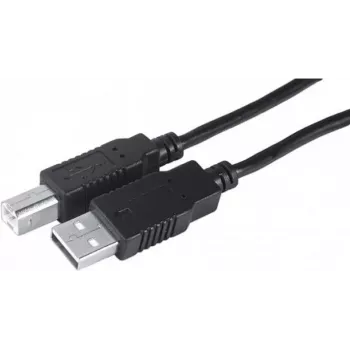 Exertis Connect USB 2.0 -kaapeli A - B uros 3 m musta 532450