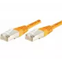 Exertis Connect 234140 Cat.6 F/UTP -patch-kaapeli, 5 m, oranssi, Slim Bend Protection