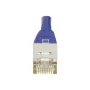 EXERTIS CONNECT Cat6 F/UTP -patchkaapeli, violetti, 1,0 m, Slim Snagless Boot 234170