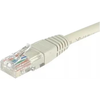 EXERTIS CONNECT Cat6 U/UTP -patchkaapeli, 5 m, harmaa, RJ45, Snagless EXC848500
