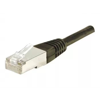 EXERTIS CONNECT Cat6 F/UTP -patchkaapeli, 3 m, musta, Slim Snagless Boot 234250