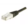 EXERTIS CONNECT Cat6 F/UTP -patchkaapeli, 3 m, musta, Slim Snagless Boot 234250