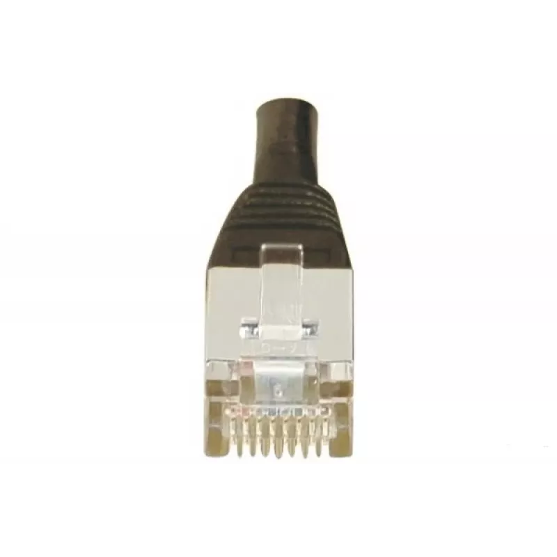 EXERTIS CONNECT Cat6 F/UTP -patchkaapeli, 3 m, musta, Slim Snagless Boot 234250