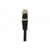 EXERTIS CONNECT Cat6 F/UTP -patchkaapeli, 3 m, musta, Slim Snagless Boot 234250