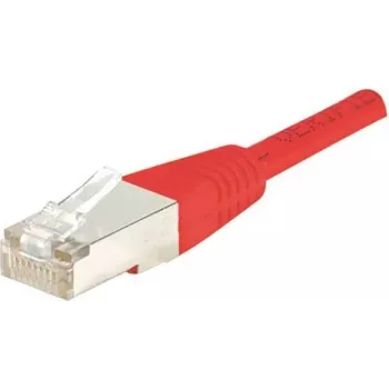 EXERTIS CONNECT Cat.6 F/UTP -patchkaapeli, punainen, 1,0 m, Slim Snagless Boot 842103