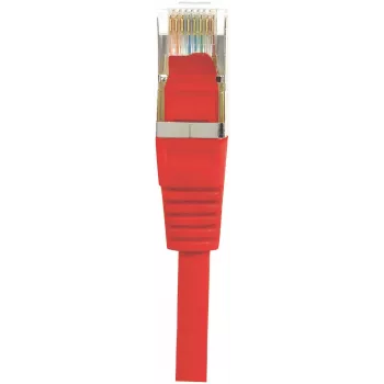 EXERTIS CONNECT Cat.6 F/UTP -patchkaapeli, punainen, 1,0 m, Slim Snagless Boot 842103