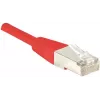 EXERTIS CONNECT Cat.6 F/UTP -patchkaapeli, punainen, 1,0 m, Slim Snagless Boot 842103