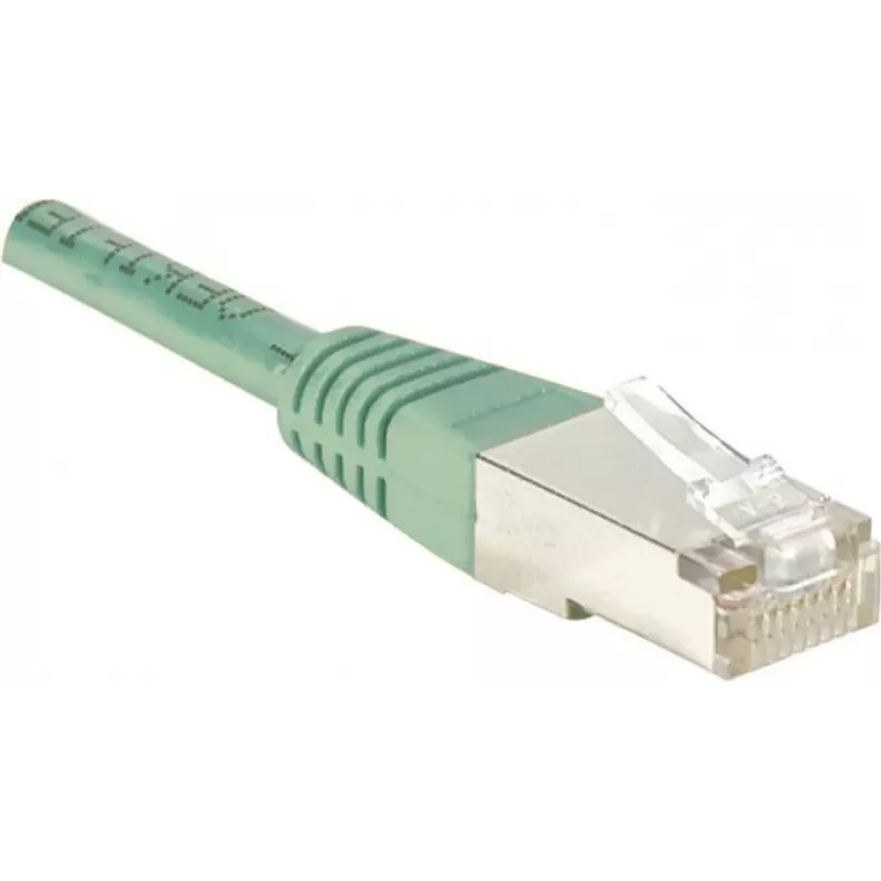 Exertis Connect 244560 Cat6 F/UTP -verkkokaapeli, 10 m, vihreä