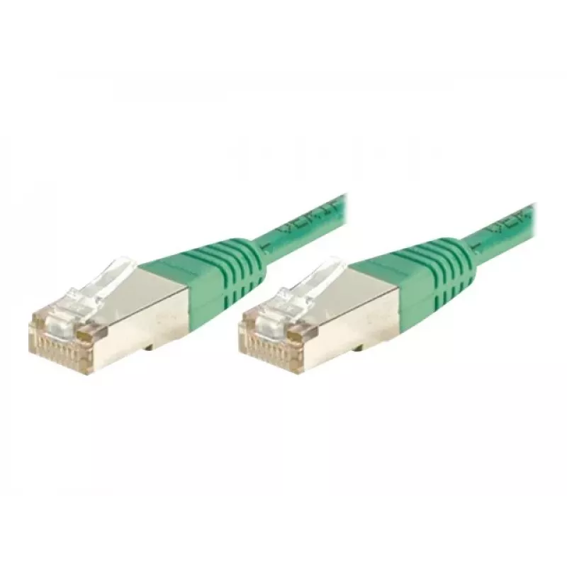 Exertis Connect 244560 Cat6 F/UTP -verkkokaapeli, 10 m, vihreä