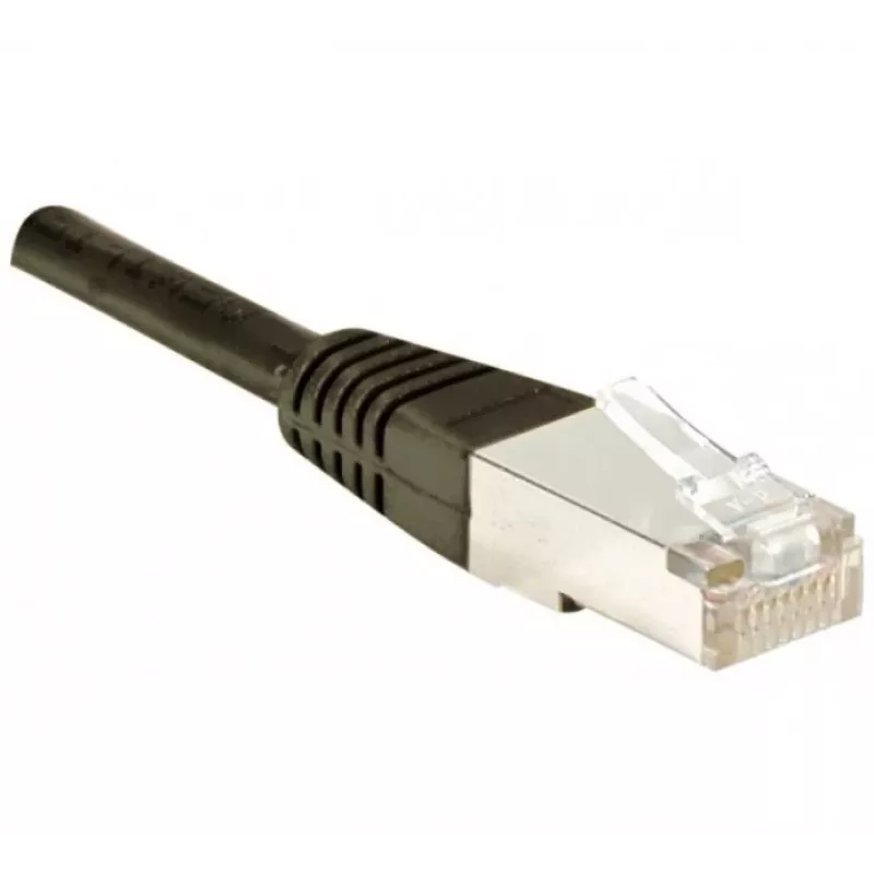 EXERTIS CONNECT Cat.5e F/UTP -patchkaapeli, RJ45, 3 m, musta 847036