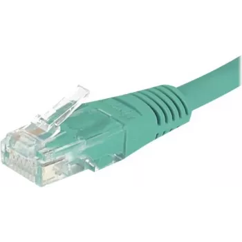 EXERTIS CONNECT Cat6 U/UTP -patchkaapeli, 5 m, vihreä, RJ45, salpasuoja 244750