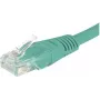 EXERTIS CONNECT Cat6 U/UTP -patchkaapeli, 5 m, vihreä, RJ45, salpasuoja 244750