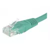 EXERTIS CONNECT Cat6 U/UTP -patchkaapeli, 5 m, vihreä, RJ45, salpasuoja 244750
