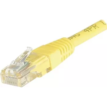 EXERTIS CONNECT Cat.6 U/UTP -patchkaapeli, 7 m, keltainen, Snagless EXC245770