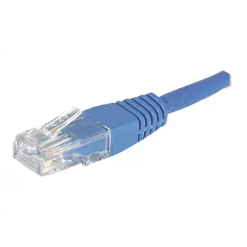 EXERTIS CONNECT Cat.6 U/UTP -patchkaapeli, RJ45, sininen, 3 m, Snagless 246730