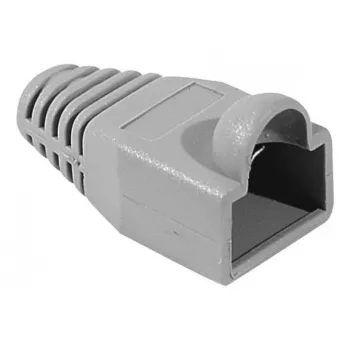 EXERTIS CONNECT RJ45-taittosuoja pyöreille kaapeleille, harmaa, 10 kpl:n pakkaus 253161