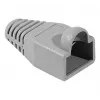 EXERTIS CONNECT RJ45-taittosuoja pyöreille kaapeleille, harmaa, 10 kpl:n pakkaus 253161