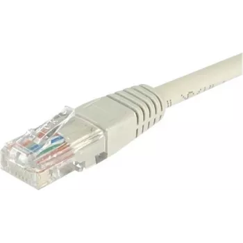 EXERTIS CONNECT Cat6 U/UTP -patchkaapeli, 2 m, harmaa, Snagless RJ45 EXC848200
